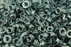 (400) Serrated Flange 3/8-16 Hex Lock Nuts - Zinc Plated