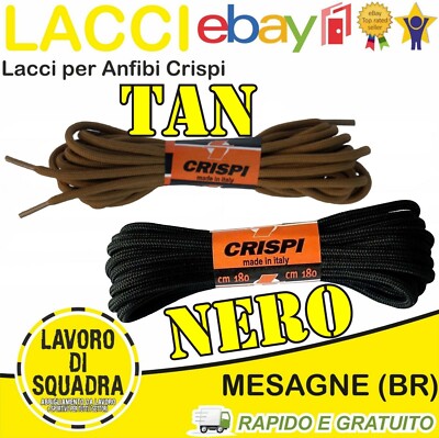 lacci per anfibi lunghi