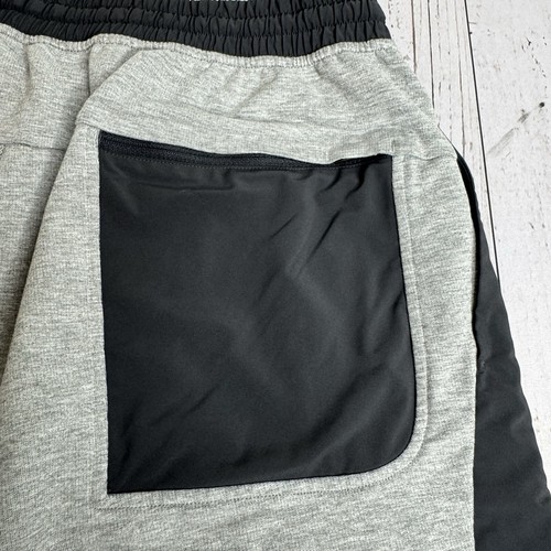 Lululemon City Commute Shorts Gray Black Mens Large Athletic Sweat Shorts M7AAZS - Picture 7 of 11