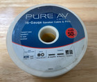 SPEAKER CABLE  16 GAUGE BELKIN PURE AV 50FT PINS 24K GOLD  P81873 AV23001-50-WH — photo 1