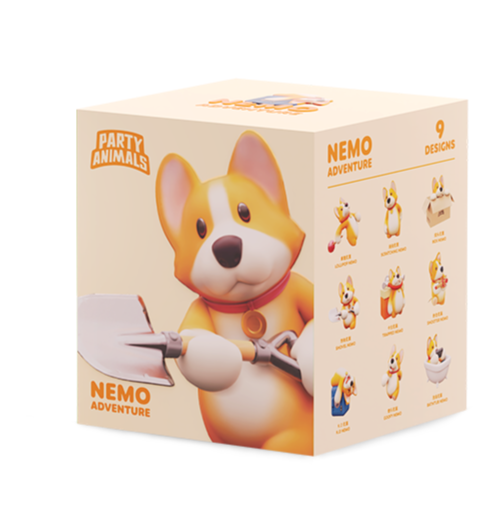 Party Animals Nemo Adventure Series Blind Box Action Figures Art