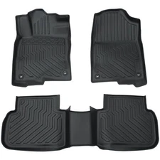 All Weather Floor Mats For 2022-2025 Honda Civic Sedan Hatchback Front & Rear