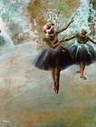 Ballet Dancers Decorative Poster. Fine Graphic Art. Wall Interior Design. 2271