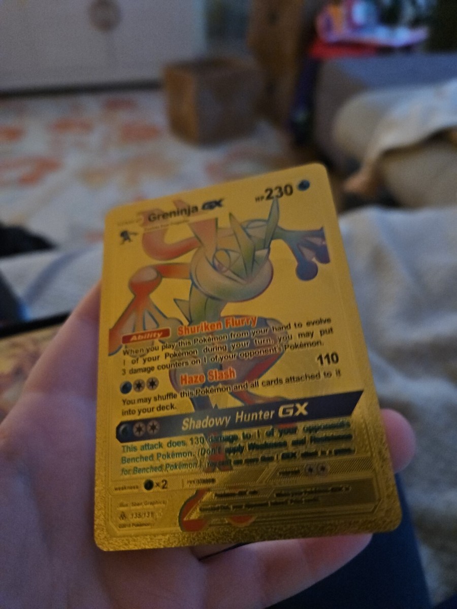 Greninja GX 135/131 Gold | eBay