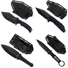 Takumitak Hunting Gear Full Tang Fixed Blade Knife Camping Outdoor w/Sheath