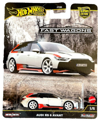Hot Wheels Audi RS6 Avant C8 1/5 Fast Wagons 1:64 Modellauto Kombi Spielzeug GER