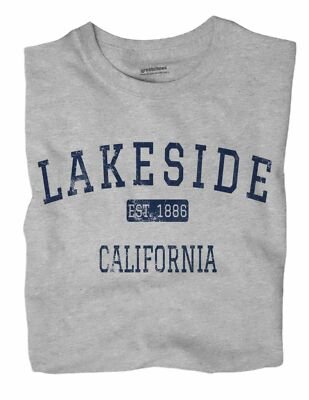 Lakeside California CA T-Shirt EST