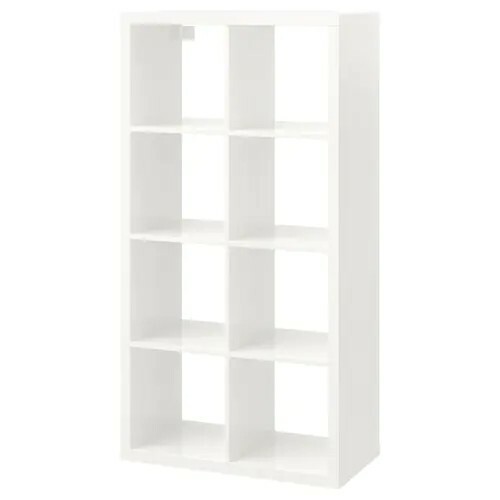 Ikea Bookcase Standing Shelf Unit Display Light Pink Kallax 602 825 20 For Sale Online Ebay ikea kallax bookcase shelving unit display white modern shelf