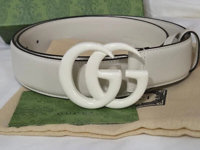 Gucci Leather White Belts for Men | eBay