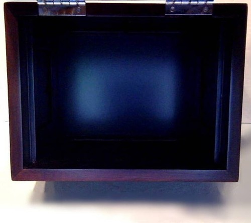 STUDIO NOVA Wooster Dark Cherry Wooden 5-Drawer Photo Album Box – 120 4x6 Photos - Picture 9 of 10