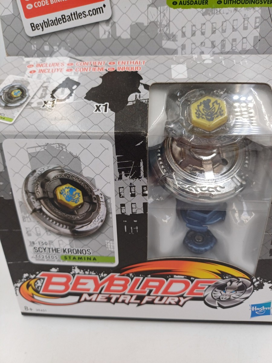 Beyblade Metal Fury - Scythe Kronos B-150 / T125EDS - Hasbro 2012