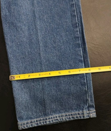 VINTAGE Y2K TOMMY HILFIGER BLUE CARPENTER JEANS PANTS BOYS YOUTH SIZE 18 - Picture 11 of 11