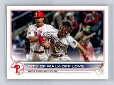2022  Topps #321 City of Walk-Off Love BRYCE HARPER Phillies