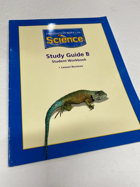 Houghton Mifflin Science Grade 4 Study Guide Answer Key Study Poster
