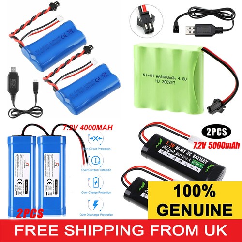 9,6V 2800mAh Ni-MH Akku Mit Tamiya KET Stecker – Für RC Panzer, Autos, Boote & Modellbau