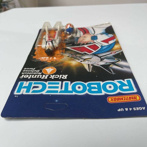 Matchbox Robotech Rick Hunter Macross Action Figure hard to find Rare Item - Picture 5 of 6