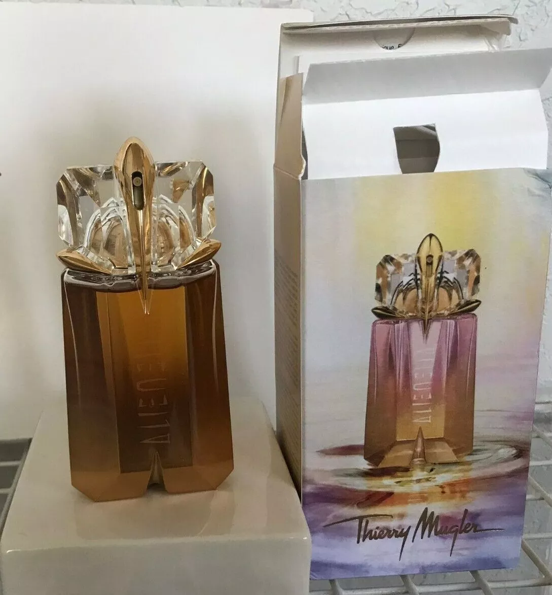Alien Sunessence Thierry Mugler Edition or D Ambre EDT Perfume 2 oz 60ml NEW