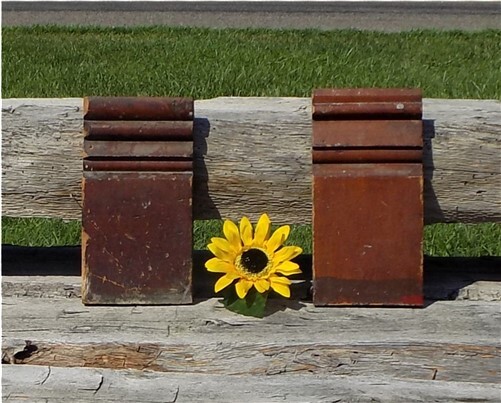 2 Plinth Blocks Door Trim Molding Architectural Salvage Antique Wood Trim C10 2 Plinth Blocks Door Trim Molding Architectural Salvage Antique Wood Trim C10