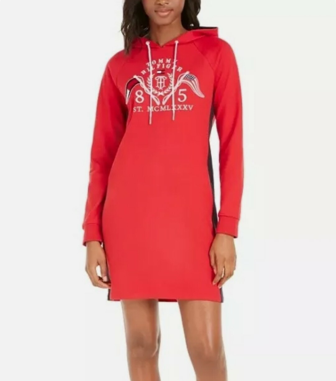Tommy Hilfiger Sweatshirt Dress Hoodie 