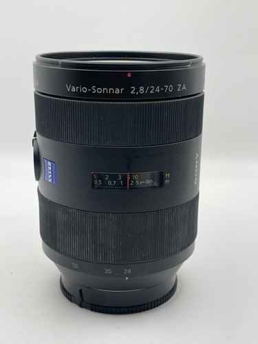 SONY SAL2470Z A-MOUNT CARL ZEISS VARIOSONNAR f/2.8 24-70mm ZA T* SSM LENS - Imagen 3 de 9