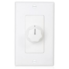 Atlas Sound AT100D 100W Wall Mount Attenuator Volume Control 3DB 1GNG Decora IV