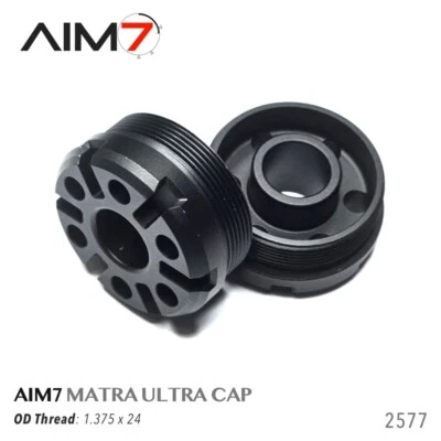 AIM7 MATRA ULTRA 1.375x24 / 1-3/8x24 HUB, Bravo Direct end cap(1 piece)