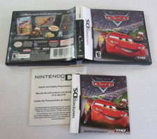 Used Case  Manual Only Disney Pixar Cars Nintendo DS NO GAME Free Shipping 