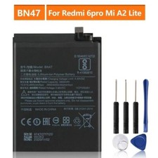 BN47 Replacement Battery For Xiaomi Mi A2 Lite Redmi 6 Pro M1805D1SG 4000mAh