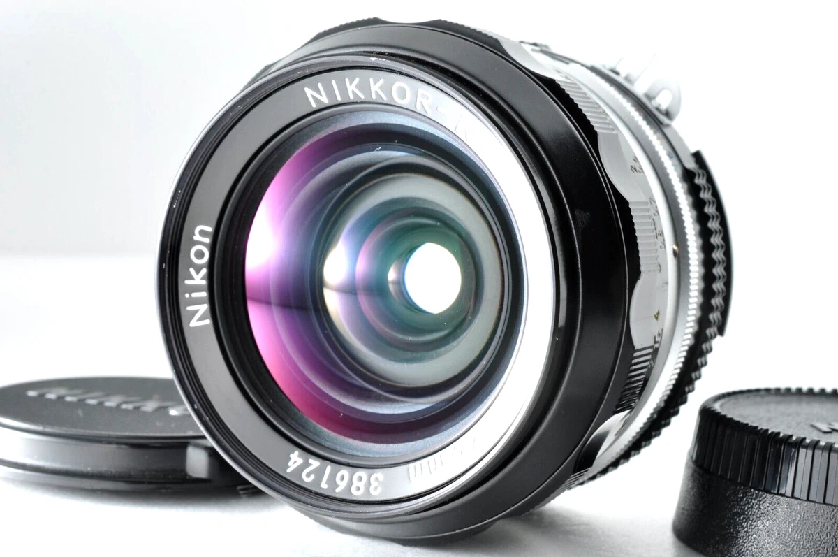 w/Case [MINT] Nikon Ai NIKKOR 24mm f/2.8 Wide Angle MF Lens From JAPAN