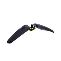 Topeak Front Fender - Black/black, One Size Topeak Front Fender - Black/black, One Size