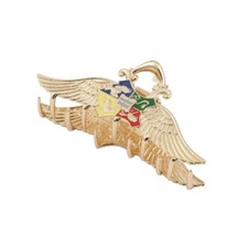 Pinza de pelo de metal premium con escudo de Hogwarts de Harry Potter estilo vintage garra de mariposa