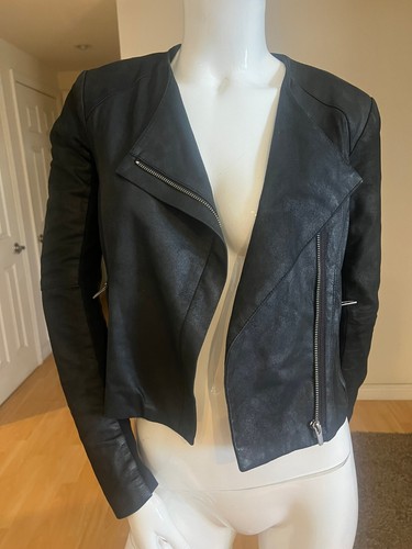 $795 VEDA DALI LEATHER JACKET SIZE S SMALL - Picture 3 of 8
