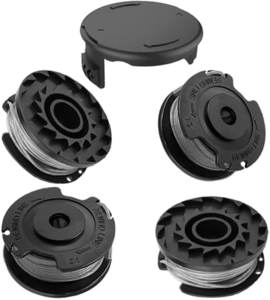 4Pcs Bobine di DecespugliatoreRocchetto, Bobine per Tagliaerba,Bobina di filo pe
