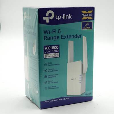 TP Link Deco X25 AX1800 Mesh WiFi Dual Band Range Extender