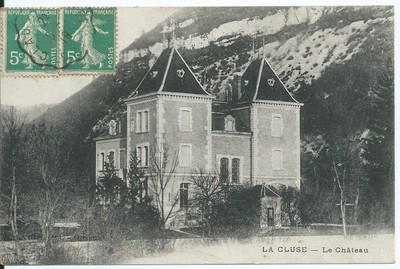 Cpa 01- La Cluse - The Castle