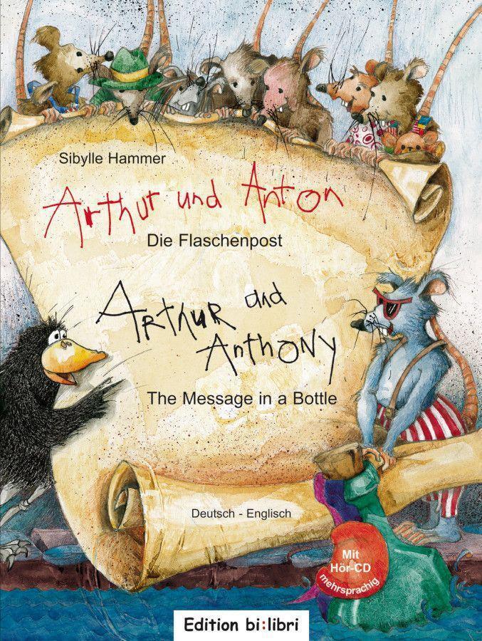 Thumbnail - Sibylle Hammer | Arthur Und Anton: Die Flaschenpost. Deutsch-englisch
