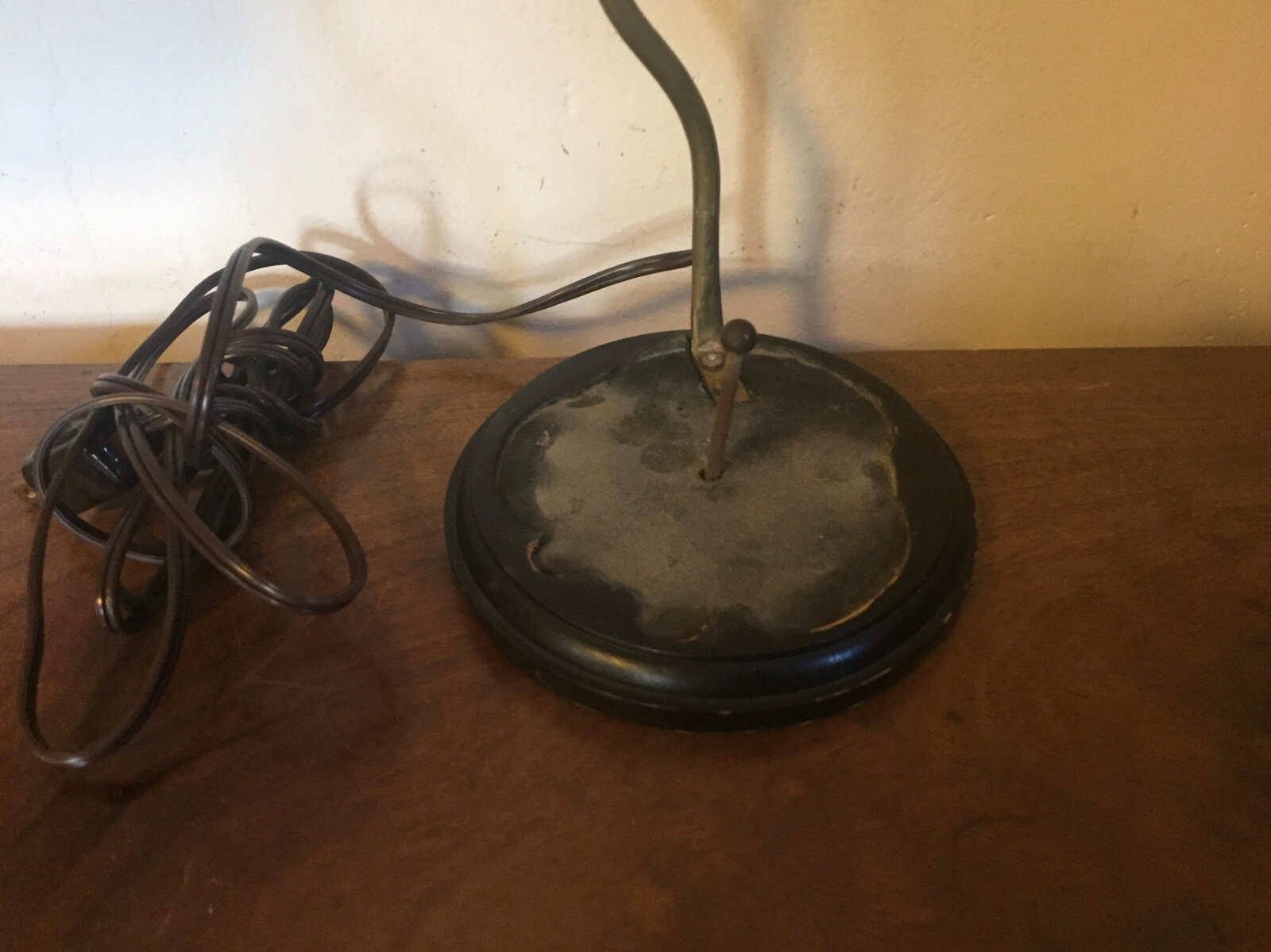 Vintage Table Lamp Parts Wood Base for Chinese Kangix Vase or Porcelain