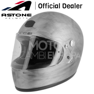 INTEGRALHELM FULL FACE VINTAGE RETRO ASTONE DIRTY GREY HELLGRAU XS - XXL