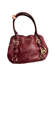 Michael Kors Satchel Marroon Leather