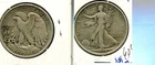 1918 D WALKING LIBERTY SILVER HALF DOLLAR VERY FINE 6045S