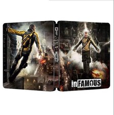 New Rare Limited inFamous Retro US Edition G2 Steelbook Case Custom Made