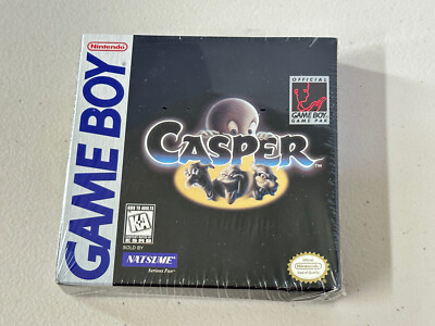 New! Casper (Nintendo Game Boy) Factory Sealed!