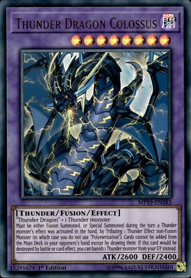 Donnerdrache Koloss - Ultra Rare 1. Auflage MP19-DE183 - NM - YuGiOh