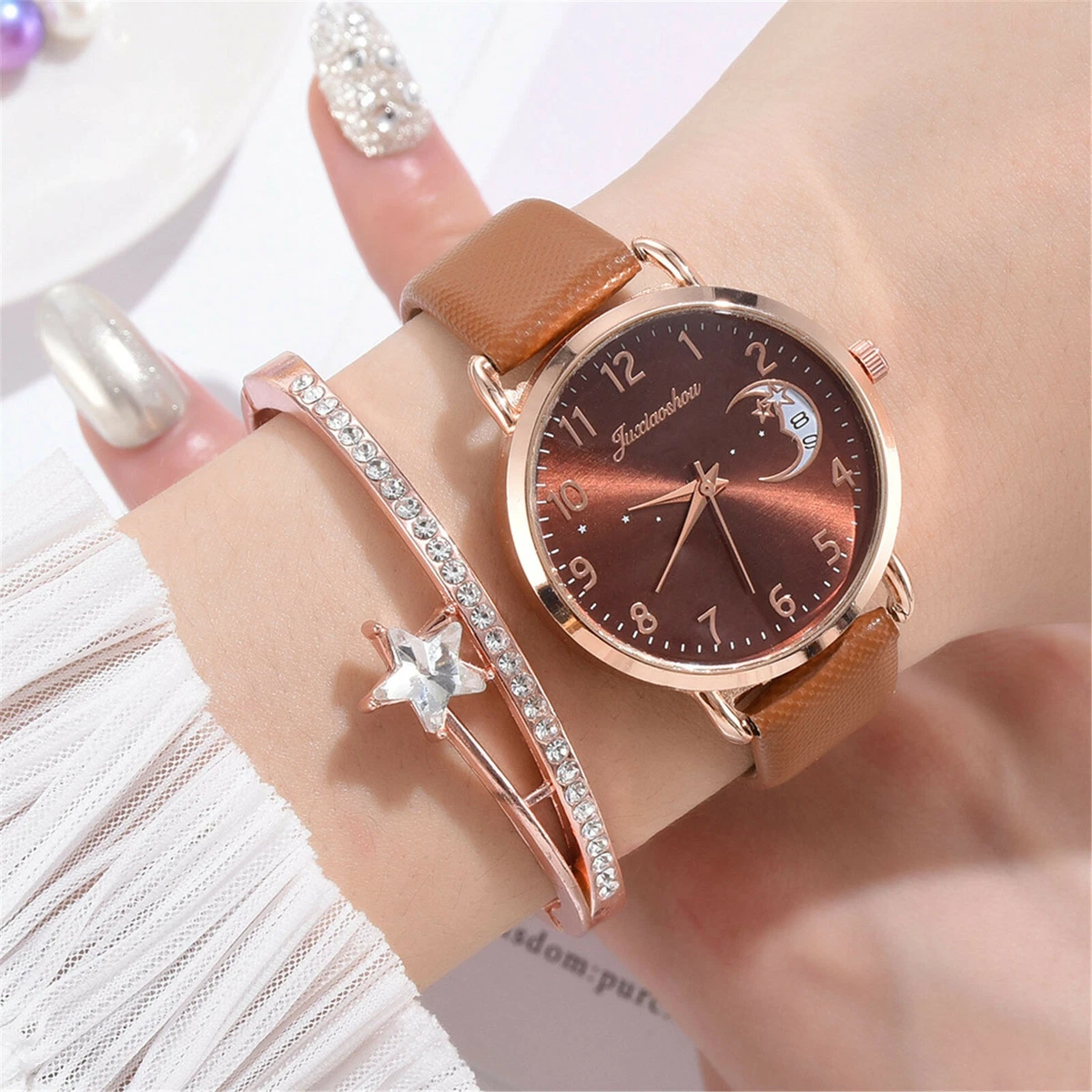 Bracelet with watch for girl sales