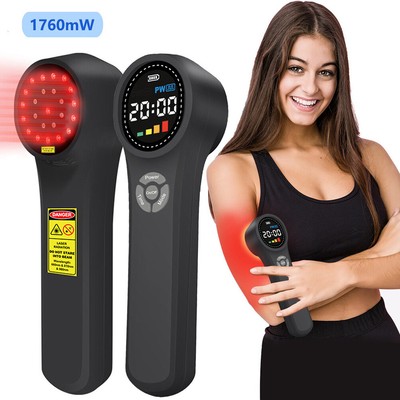 Kalte Laser therapie 1760mW Infrarot Pain Relief Device Red Light Acuepuncture