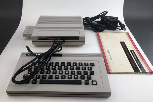MATTEL INTELLIVISION ECS 1983 MÓDULO DE COMPUTADORA Y TECLADO ~ CAJA ABIERTA - Imagen 7 de 15
