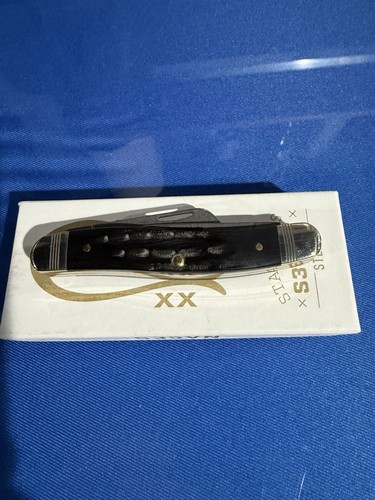Case XX Buffalo Horn S35vn Medium Stockman BH318 New - Picture 2 of 7