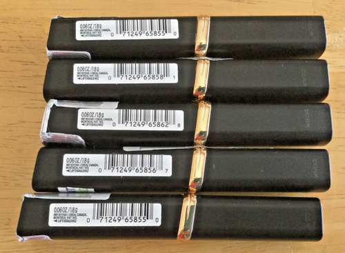Lot 5 L'Oreal Paris Color Riche (2) LE ROSY 103 NUDE 113 WOOD 133 ROSEWOOD 153