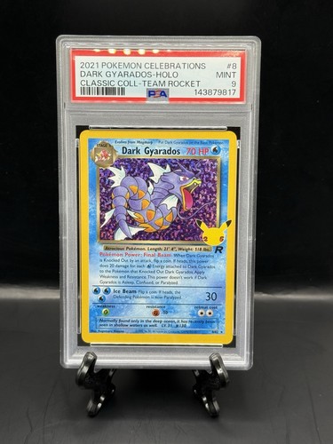 Dark Gyarados graded PSA 9 for sale on eBay