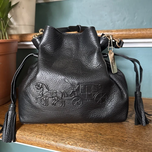 Borsa a tracolla Coach Ca213 Andy Nera